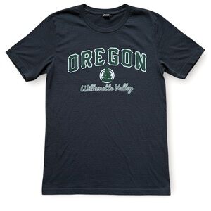 University of Oregon Willamette Valley T-Shirt size Small Gray & Green